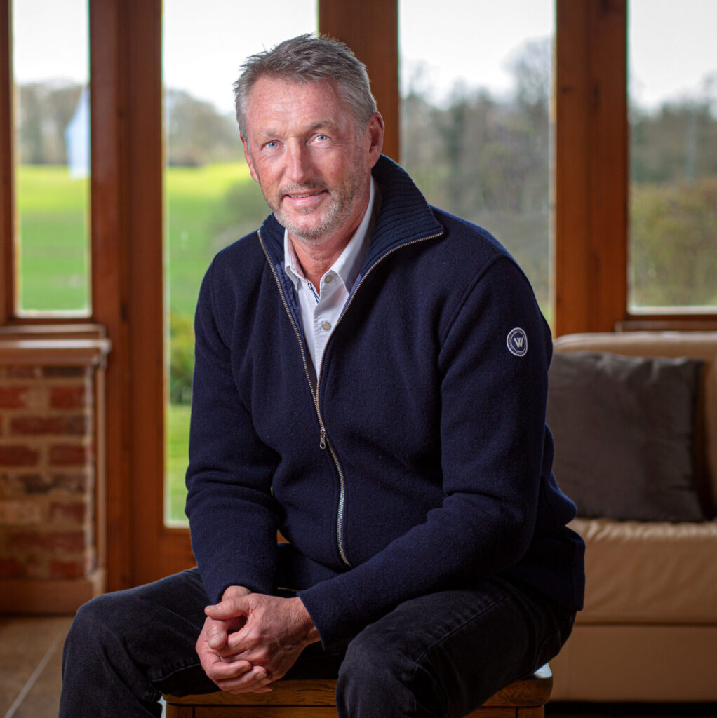 6 Kevin Gaskell seated