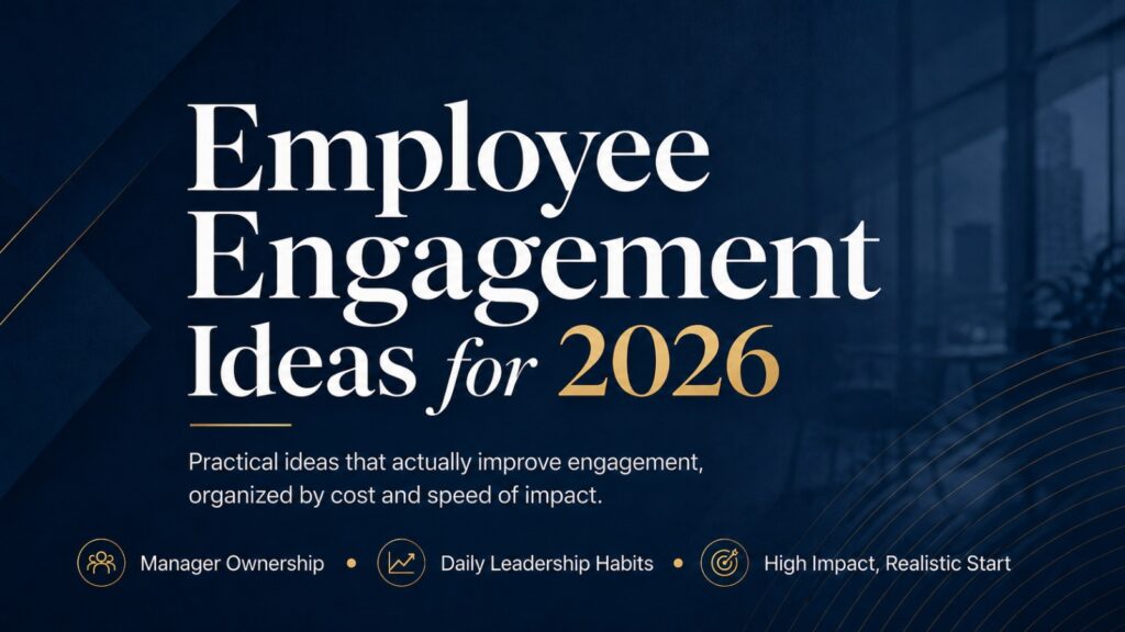 Employee Engagement Ideas for 2026 1 employee engagement ideas for 2026