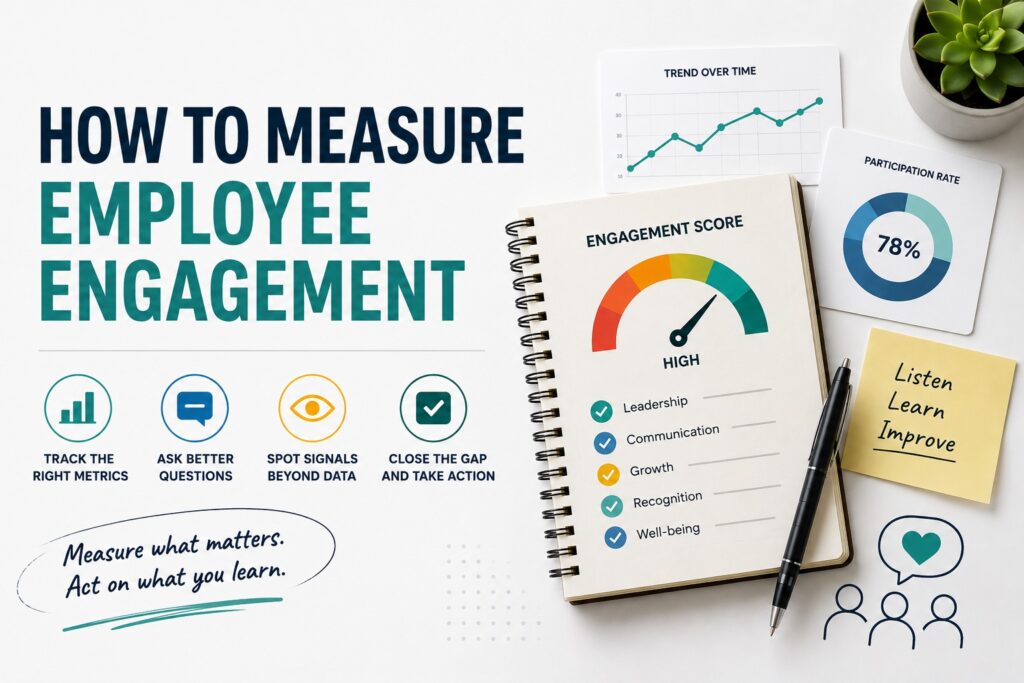 How to Measure Employee Engagement 1 how to measure employee engagement