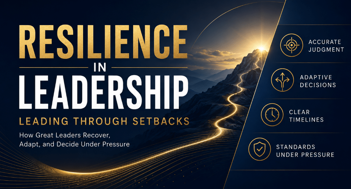 Resilience in Leadership: Leading Through Setbacks 1 Resilience in leadership